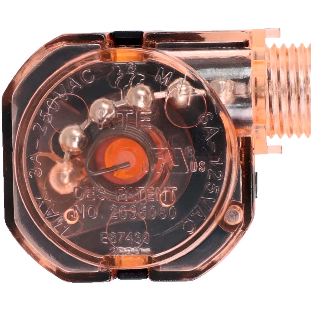 KTE 3089 Circuit B 3 Speed 4 Wire Fan Pull Chain Switch - Front