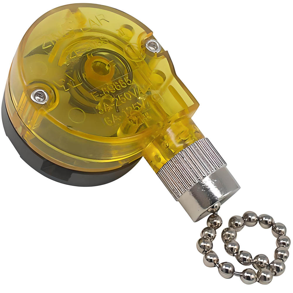 Zing Ear ZE-208S fan reverse direction switch - nickel pull chain
